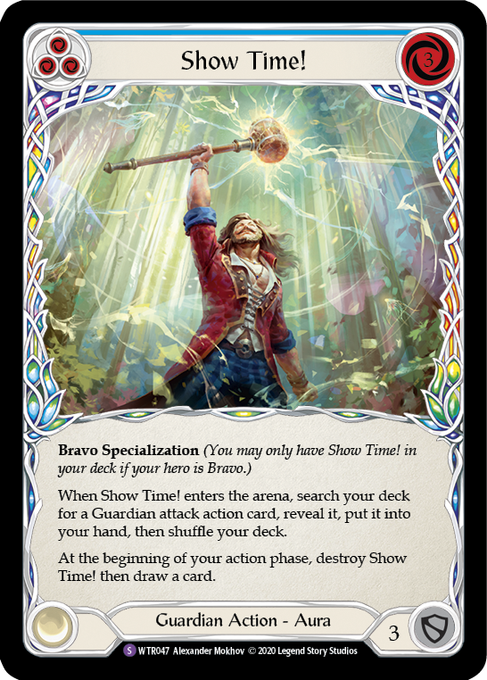 Show Time! (Blue) - Flesh and Blood TCG - MoxLand