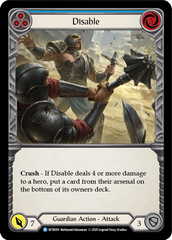Disable (Blue) - Flesh and Blood TCG - MoxLand