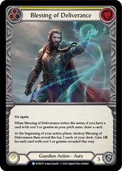 Blessing of Deliverance (Yellow) - Flesh and Blood TCG - MoxLand