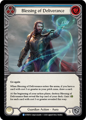 Blessing of Deliverance (Blue) - Flesh and Blood TCG - MoxLand