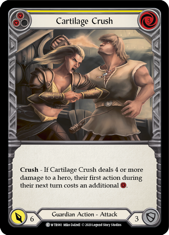 Cartilage Crush (Yellow) - Flesh and Blood TCG - MoxLand