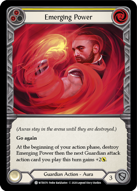 Emerging Power (Yellow) - Flesh and Blood TCG - MoxLand