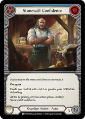 Stonewall Confidence (Blue) - Flesh and Blood TCG - MoxLand