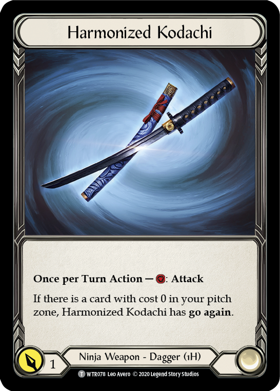 Harmonized Kodachi - Flesh and Blood TCG - MoxLand