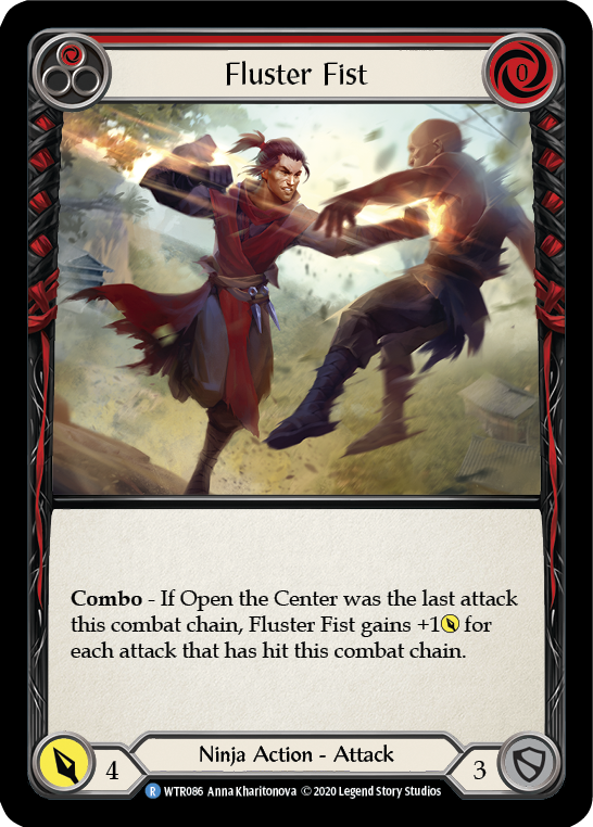 Fluster Fist (Red) - Flesh and Blood TCG - MoxLand