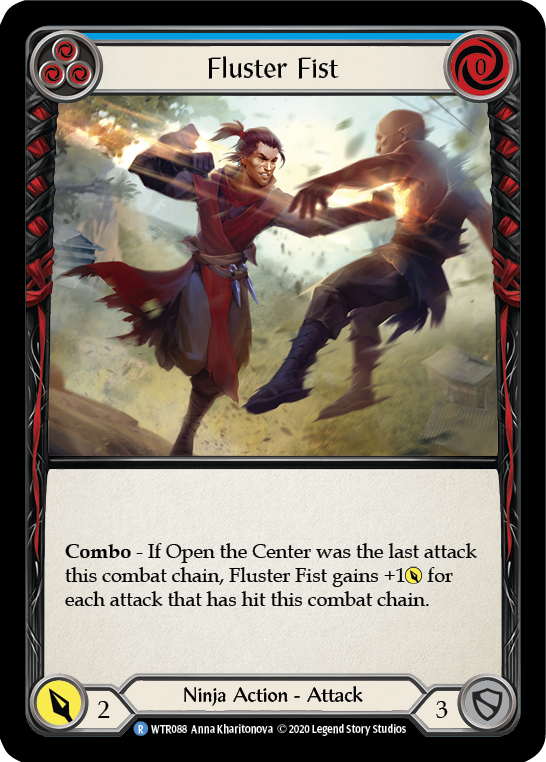 Fluster Fist (Blue) - Flesh and Blood TCG - MoxLand