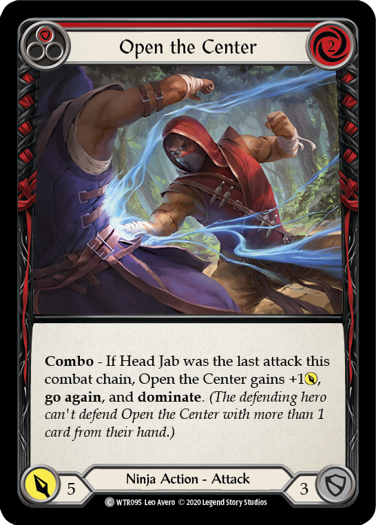 Open the Center (Red) - Flesh and Blood TCG - MoxLand