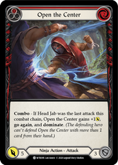 Open the Center (Red) - Flesh and Blood TCG - MoxLand