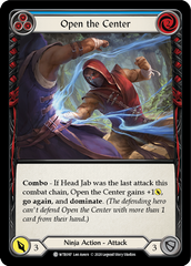Open the Center (Blue) - Flesh and Blood TCG - MoxLand