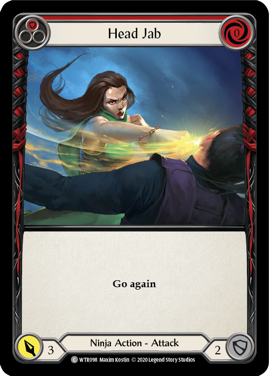 Head Jab (Red) - Flesh and Blood TCG - MoxLand