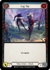 Leg Tap (Blue) - Flesh and Blood TCG - MoxLand