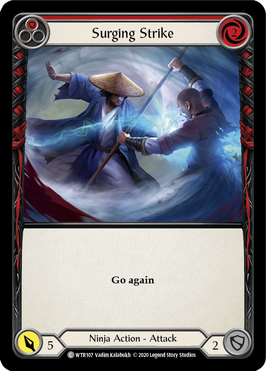Surging Strike (Red) - Flesh and Blood TCG - MoxLand