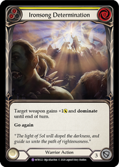 Ironsong Determination (Yellow) - Flesh and Blood TCG - MoxLand