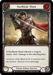 Steelblade Shunt (Red) - Flesh and Blood TCG - MoxLand