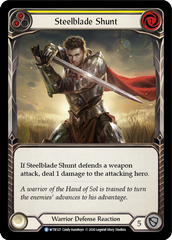 Steelblade Shunt (Yellow) - Flesh and Blood TCG - MoxLand