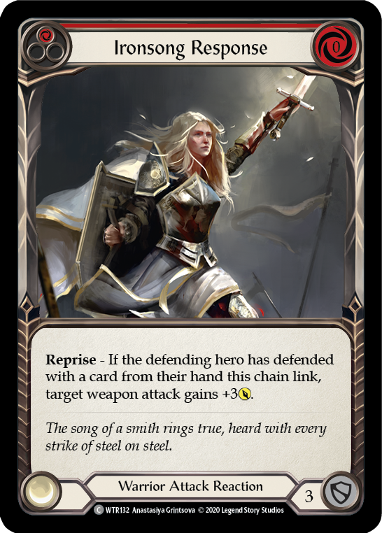 Ironsong Response (Red) - Flesh and Blood TCG - MoxLand