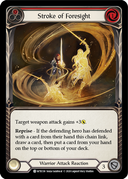 Stroke of Foresight (Red) - Flesh and Blood TCG - MoxLand