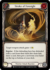Stroke of Foresight (Yellow) - Flesh and Blood TCG - MoxLand