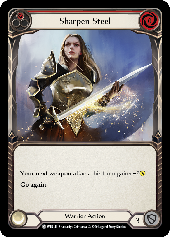 Sharpen Steel (Red) - Flesh and Blood TCG - MoxLand
