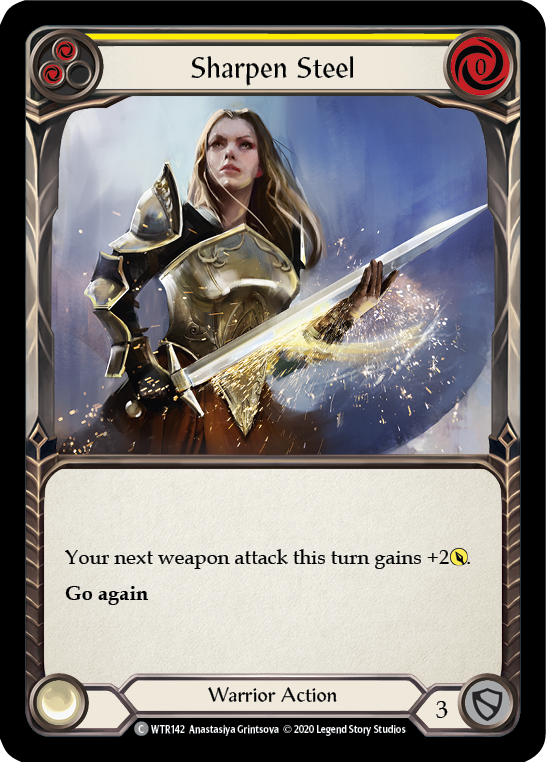 Sharpen Steel (Yellow) - Flesh and Blood TCG - MoxLand