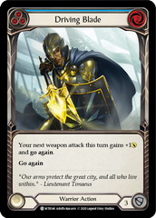 Driving Blade (Blue) - Flesh and Blood TCG - MoxLand