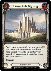 Nature's Path Pilgrimage (Yellow) - Flesh and Blood TCG - MoxLand