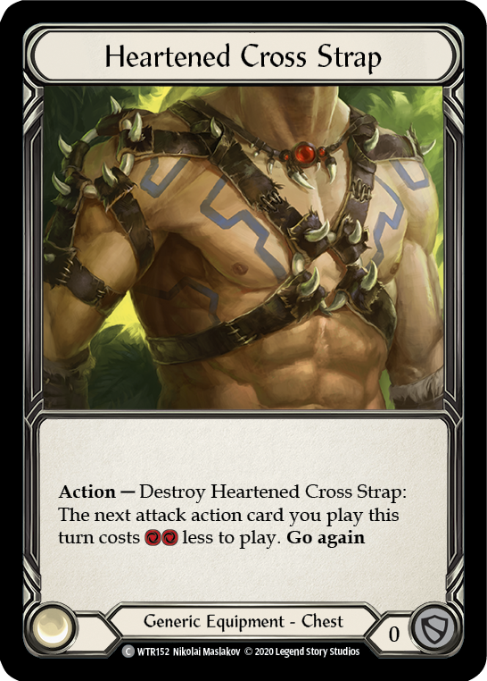 Heartened Cross Strap - Flesh and Blood TCG - MoxLand