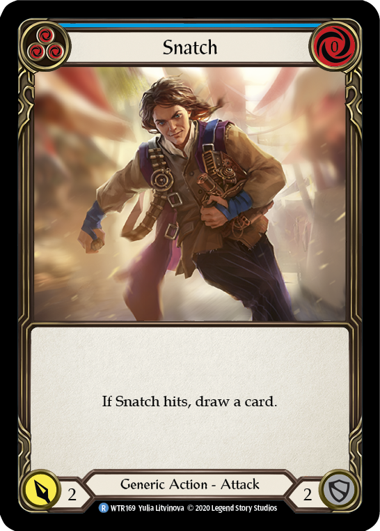 Snatch (Blue) - Flesh and Blood TCG - MoxLand