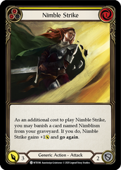 Nimble Strike (Yellow) - Flesh and Blood TCG - MoxLand