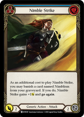 Nimble Strike (Blue) - Flesh and Blood TCG - MoxLand