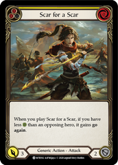 Scar for a Scar (Yellow) - Flesh and Blood TCG - MoxLand
