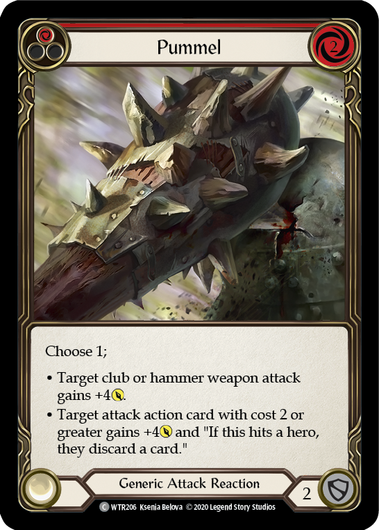 Pummel (Red) - Flesh and Blood TCG - MoxLand