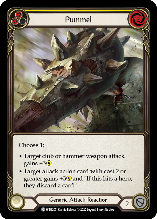 Pummel (Yellow) - Flesh and Blood TCG - MoxLand