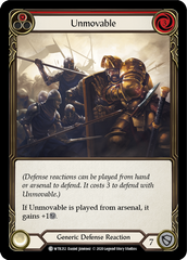Unmovable (Red) - Flesh and Blood TCG - MoxLand