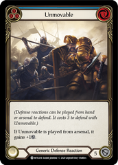 Unmovable (Blue) - Flesh and Blood TCG - MoxLand