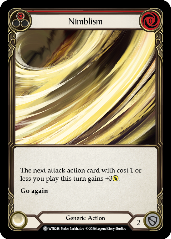 Nimblism (Red) - Flesh and Blood TCG - MoxLand