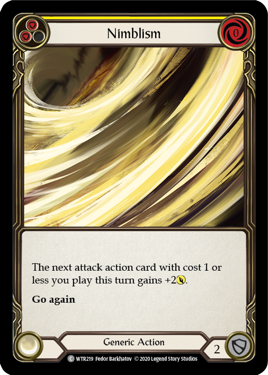 Nimblism (Yellow) - Flesh and Blood TCG - MoxLand