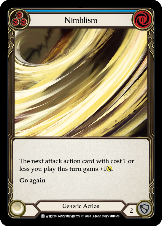 Nimblism (Blue) - Flesh and Blood TCG - MoxLand