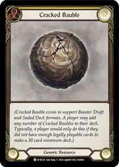 Cracked Bauble (Yellow) - Flesh and Blood TCG - MoxLand