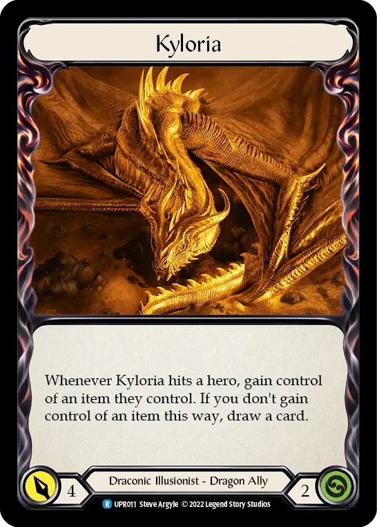 Invoke Kyloria (Red) // Kyloria - Flesh and Blood TCG - MoxLand