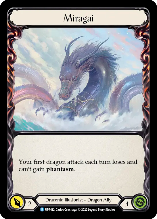 Invoke Miragai (Red) // Miragai - Flesh and Blood TCG - MoxLand