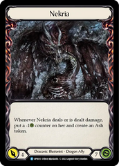 Invoke Nekria (Red) // Nekria - Flesh and Blood TCG - MoxLand