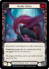 Invoke Ouvia (Red) // Ouvia - Flesh and Blood TCG - MoxLand