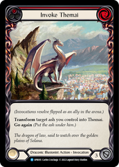 Invoke Themai (Red) // Themai - Flesh and Blood TCG - MoxLand