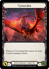 Invoke Vynserakai (Red) // Vynserakai - Flesh and Blood TCG - MoxLand