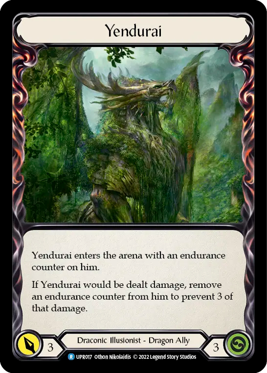 Invoke Yendurai (Red) // Yendurai - Flesh and Blood TCG - MoxLand