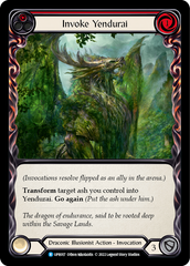 Invoke Yendurai (Red) // Yendurai - Flesh and Blood TCG - MoxLand