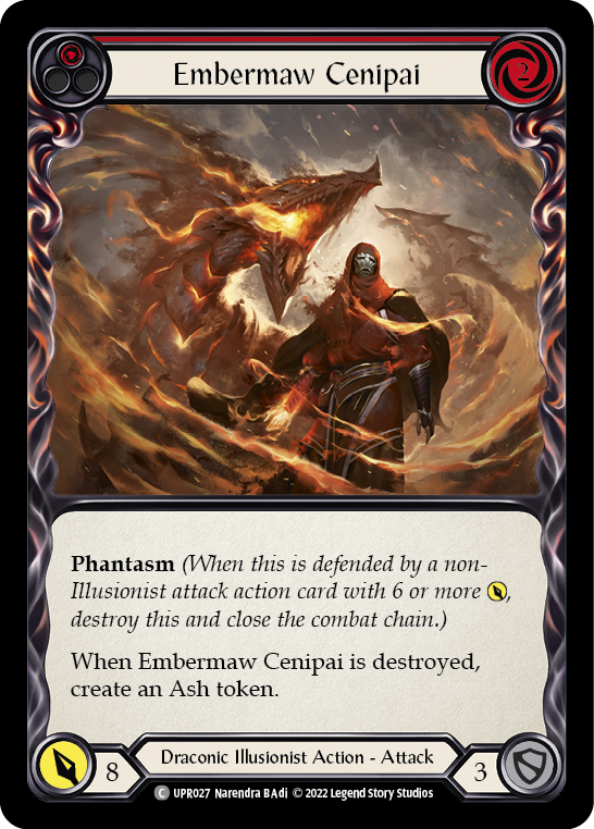 Embermaw Cenipai (Red) - Flesh and Blood TCG - MoxLand