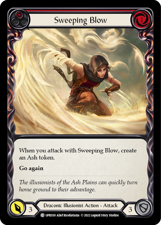 Sweeping Blow (Red) - Flesh and Blood TCG - MoxLand