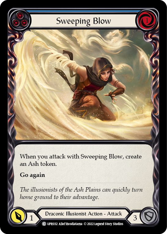 Sweeping Blow (Blue) - Flesh and Blood TCG - MoxLand
